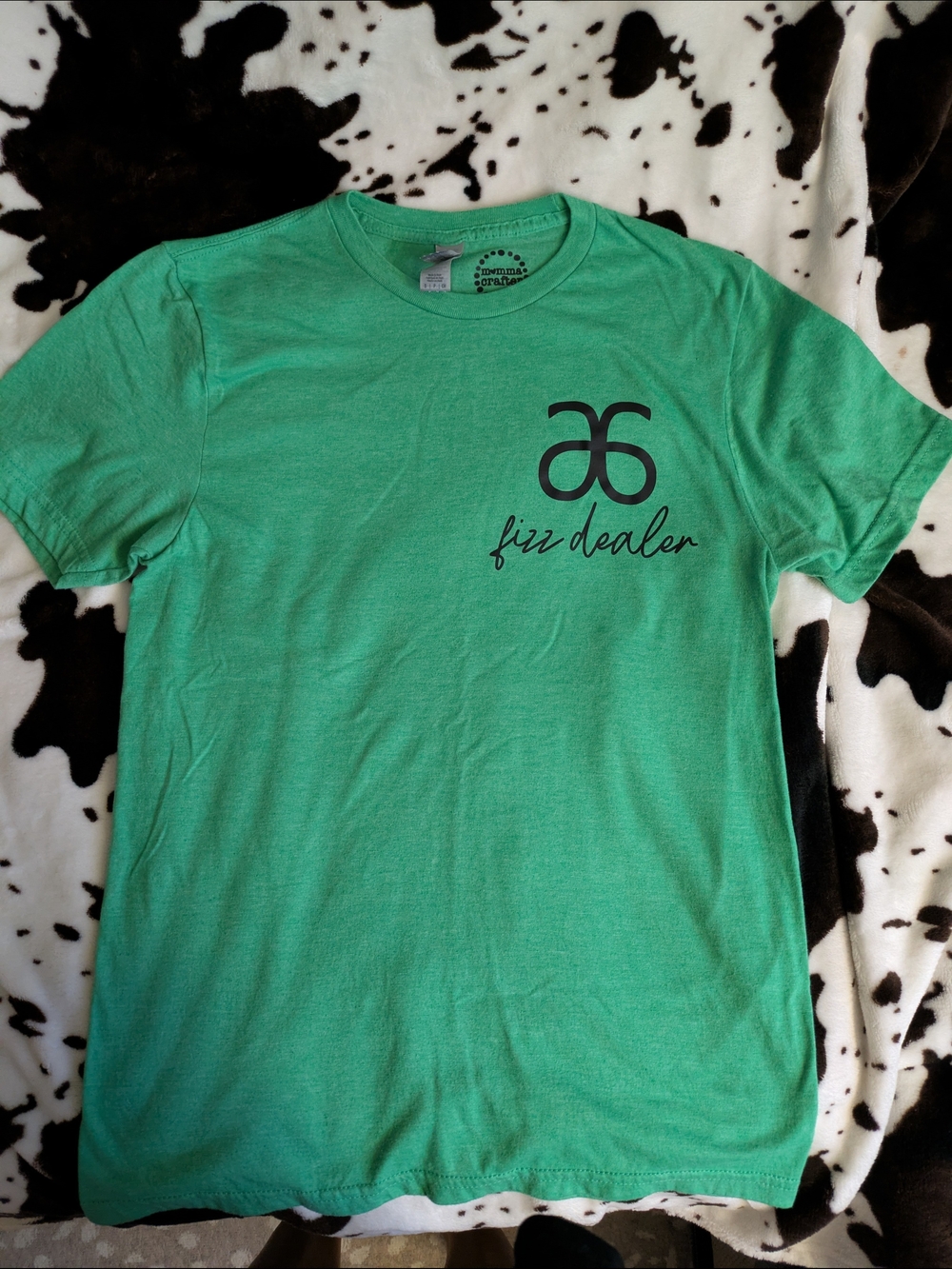 Arbonne Mint Green 'Fizz Dealer' Graphic Tee